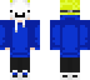 dream in blue with blonde hair