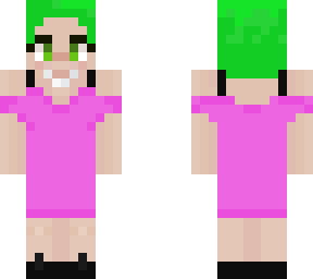 green haired