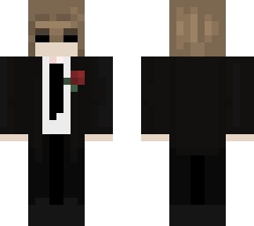 person with tuxedio