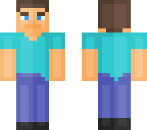 steve skin but i retextured it