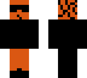 the orange & black