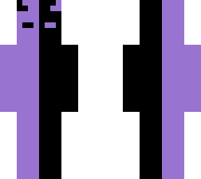 two face purple and black