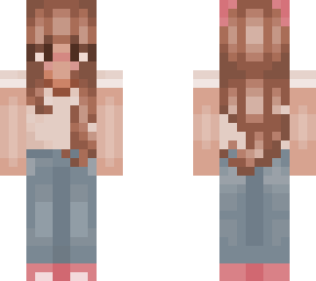 .+*pink hair bows!*+.