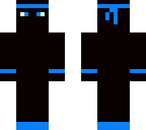black and blue ninja