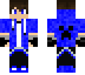 blue skin