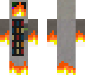 burning vending machine guy