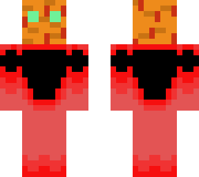 flaming pumpkin