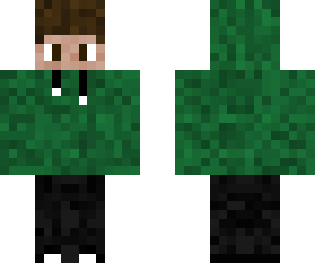 Green Hoodie | Minecraft Skin