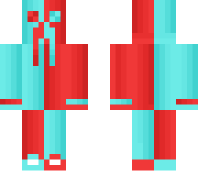 half ruby half diamond creeper.
