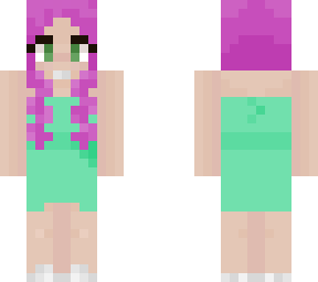 pink haired
