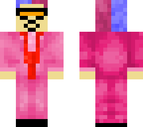 pink suit man