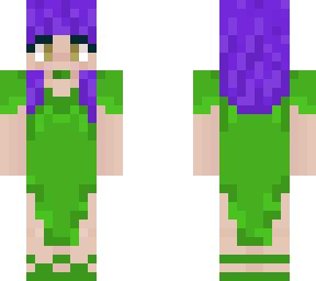 purple haired