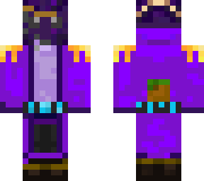 purple halloween guy