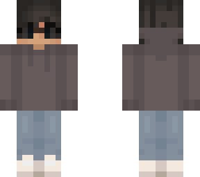 skin with glasses
