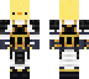 white samurai duck