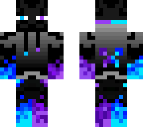 blue+purple enderman