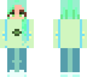 cute minty tootpaste