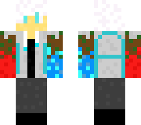 fire fist, ice fist, earth arms & cloud hair gamer boy