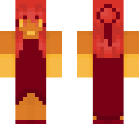 flame girl