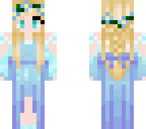 abendkleid blau