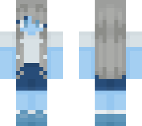 blue girll