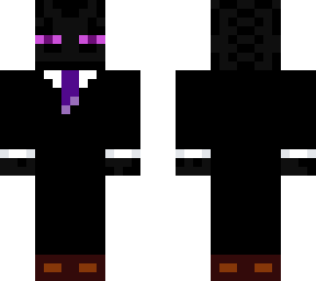 enderman with a suit