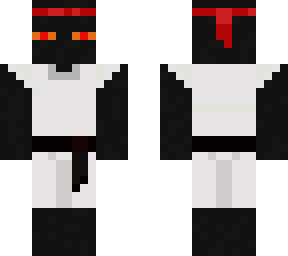 fire martial artist enderman