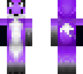 purple cyborg fox