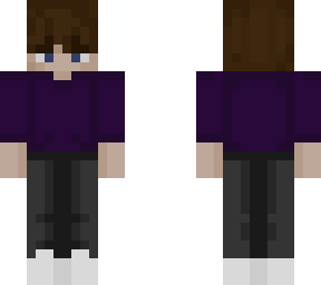 purple teen boy