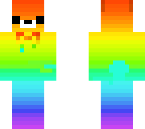 rainbow polar bear | Minecraft Skin