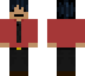 red button up[