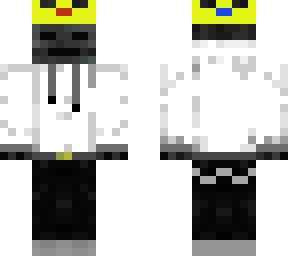 wither skeleton with crown and hoodie v2