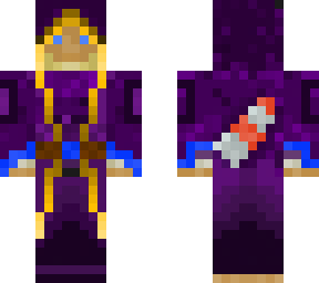 wizard with a hidden suit