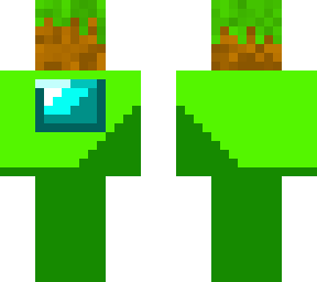 among us green crewmate/imposter reimagined