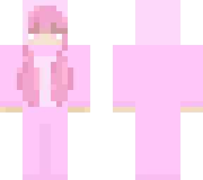 cute girl in pink onesie <3 (no panda ears)
