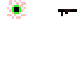 eyeball mask green