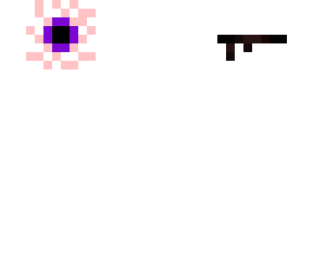 eyeball mask purple