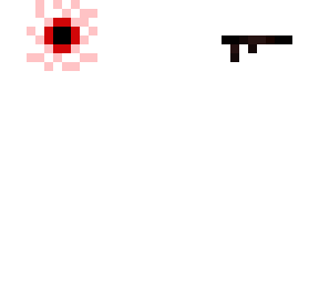 eyeball mask red