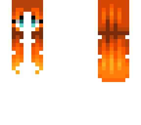 female hb - pumpkin orange ombre v2