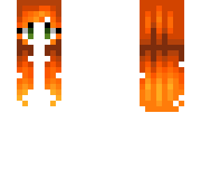 female hb - pumpkin orange ombre v3