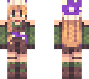 purple mushroom