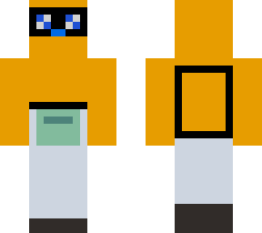 among us orange scientist