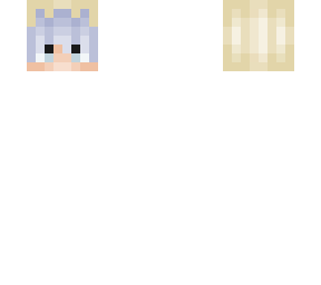blonde head