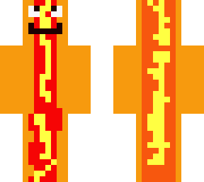 ripped up hotdog