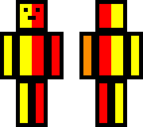yellow and red guy