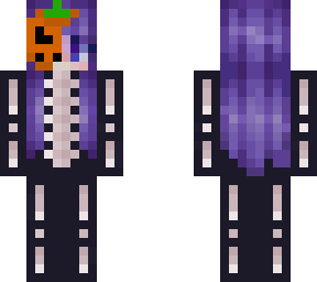 jane skeleton pumpkin mask