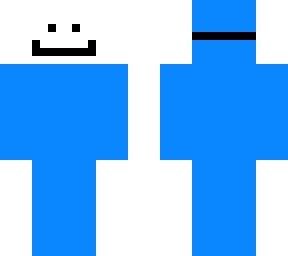 masked blue