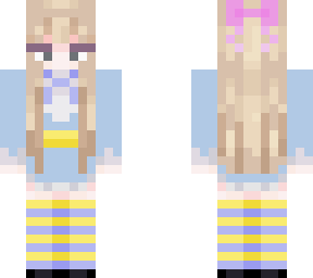 pastel stocking but blonde