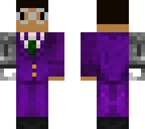 purple suit jacobean (silver frames)