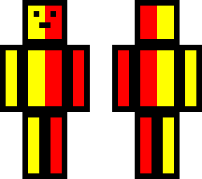 red and yellow guy